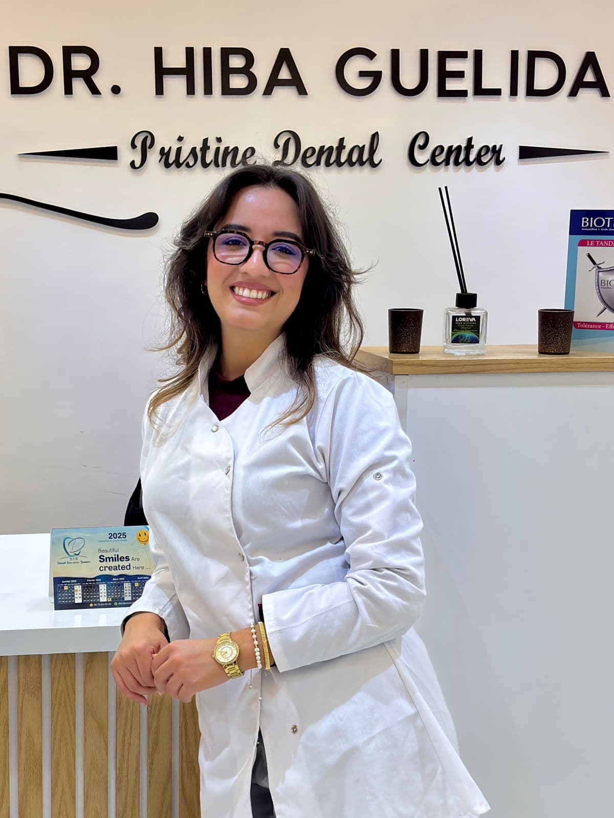 Dr Hiba Guelida - Pristine Dental Center à Kénitra